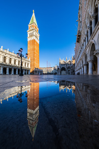 Beauty of Venice in Puddle